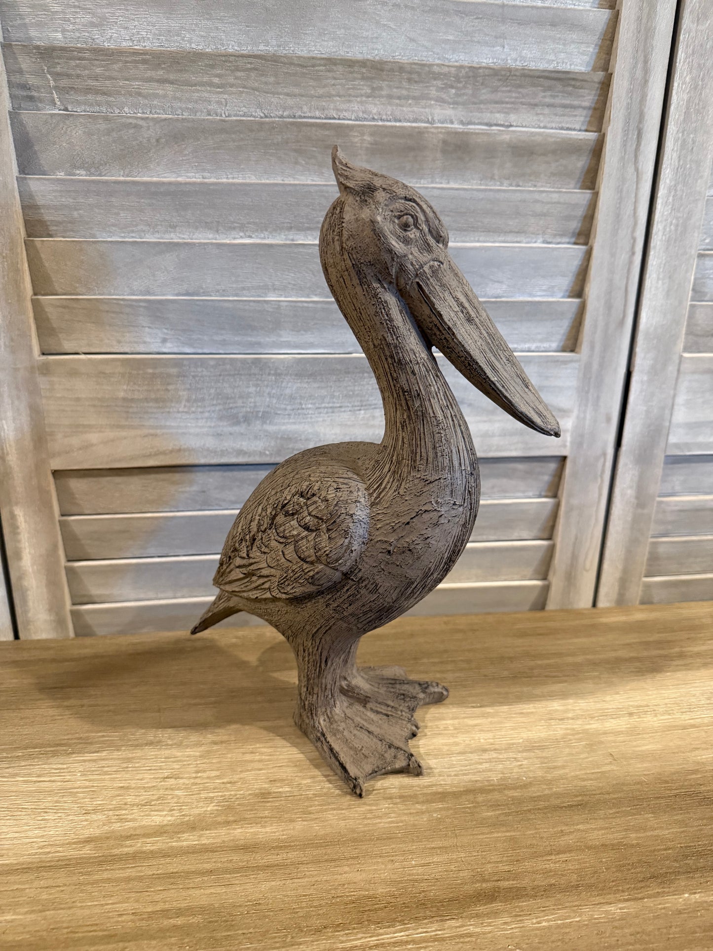 Coastal Pelican Statue