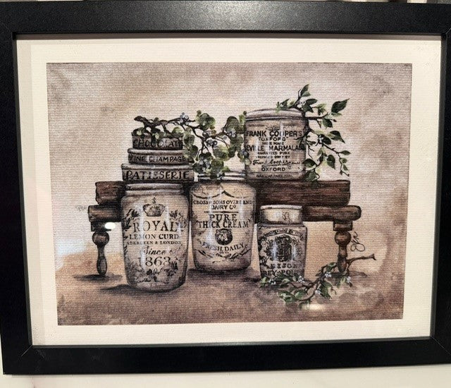 Vintage Jar Print