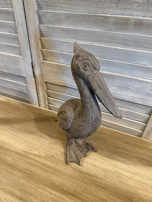 Coastal Pelican Statue