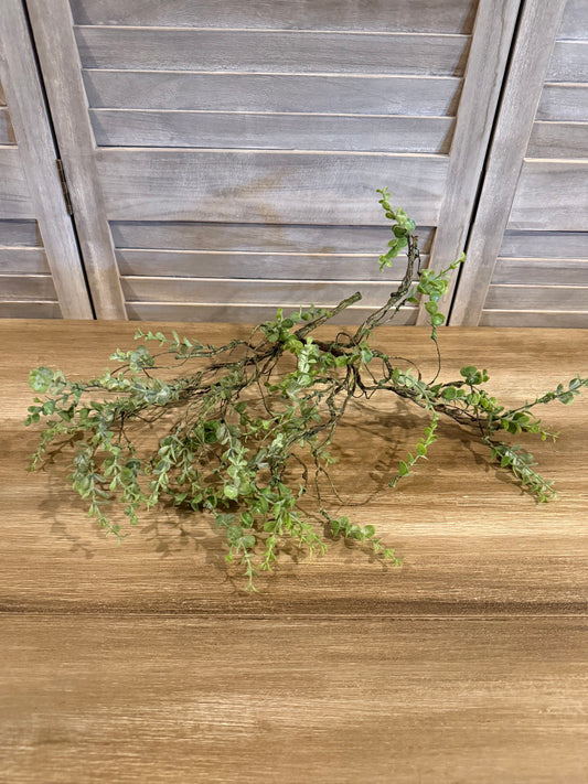 Artificial Greenery Spray – Realistic Faux Eucalyptus Stem for Home Decor/each