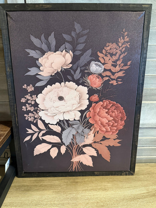 Moody Botanical Framed Decor